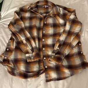 Madewell Womens Flannel Shirt